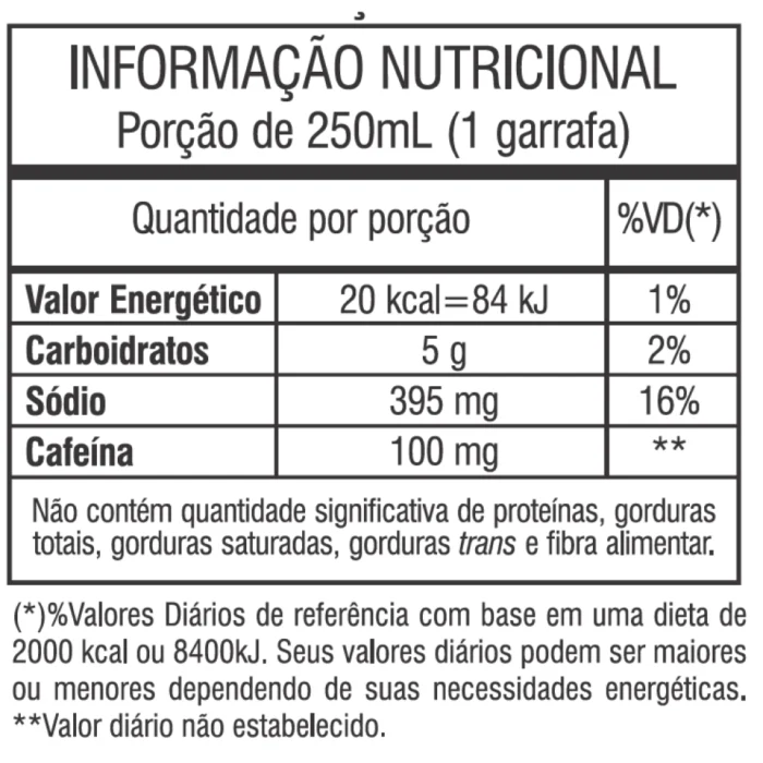 Turbo maxxi guaraná açai
